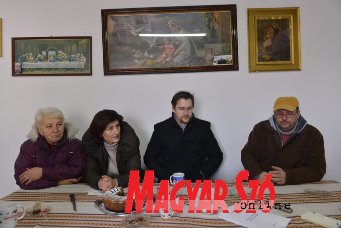 Drobina Margit, Rabata Dragana, Drobina Gábor és Rabata Tibor (Molnár Edvárd felvétele)