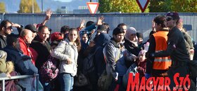 A freilassingi menekülttábor