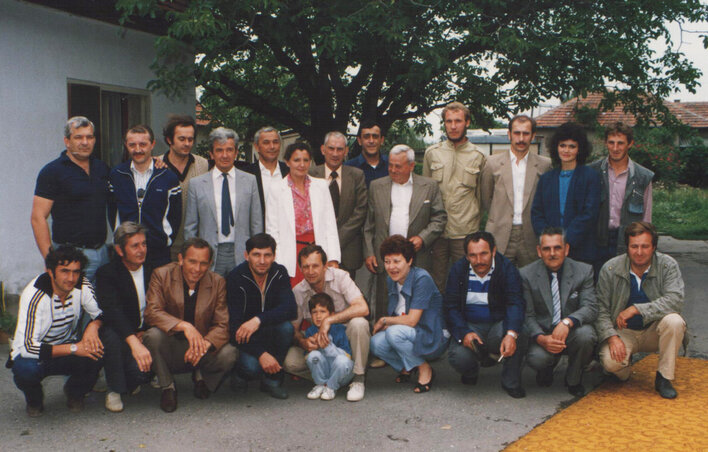 Az alapító tagok 1986-ban