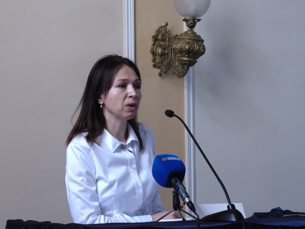 Dijana Jakšić Kiurski segédpolgármester (Fotó: Vidács Hajnalka)