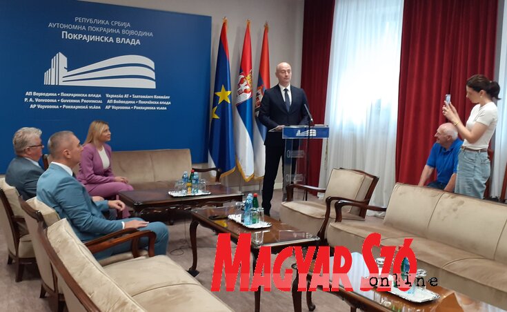 Nenad Ivanišević: A tartományi titkárság célja, hogy a régi mesterségek megmaradjanak (Fotó: Dancsó Áron)