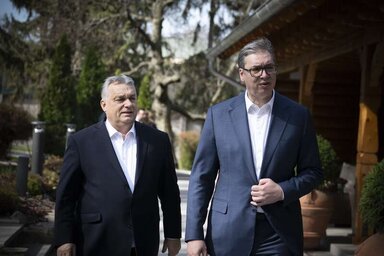 Orbán Viktor és Aleksandar Vučić (Magyar Szó archívum)