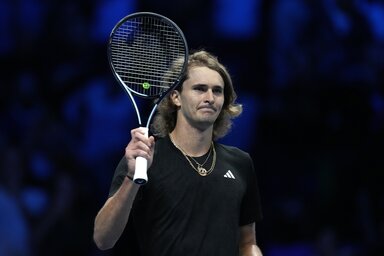 Zverev egy cseppet sem ijedt meg spanyol ellenfelétől (Fotó: Beta/AP)