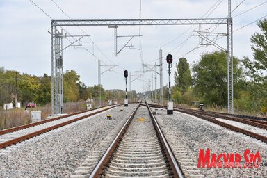 Szeged és Szabadka között tavaly augusztusban indult meg a vasúti teherszállítás (Molnár Edvárd felvétele)