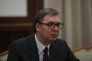 Aleksandar Vučić (Fotó: Beta)