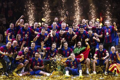 A Barcelona legutóbb 2022-ben nyert BL-t (Fotó: Beta/AP)