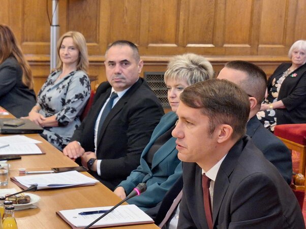 Dr. Pásztor Bálint, a VMSZ elnöke számolt be a vajdasági magyarságot érintő kihívásokról (Ótos András felvétele)