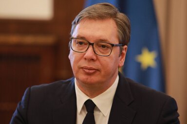 Aleksandar Vučić (Fotó: Beta)