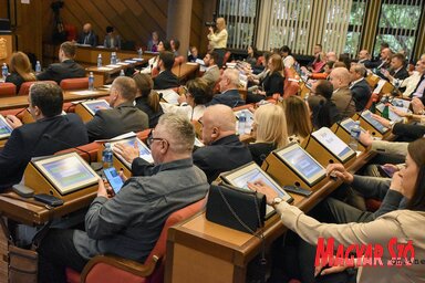 Az újvidéki városi képviselő-testületnek 78 tagja van. 45-en a Szerb Haladó Párt színeiben formálnak majd hatalmi többséget (Fotó: Ótos András felvétele)