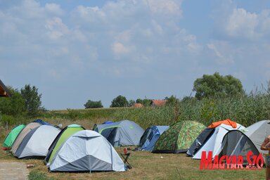 A Barangoló természet- és környezetbarát sátortábort Temerinben rendezték meg a Lenke tanyán július 21-től 23-ig (Fotó: Tóth D. Lívia felvétele)