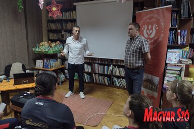 dr. Halasi Szabolcs főként az ifjú sportolókat szólította meg (Balázs Andrea felvétele)