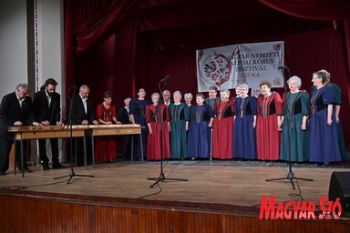 A Lányi Ernő Iparos Művelődési Egyesület fellépői Szabadkáról (Gergely József felvétele)