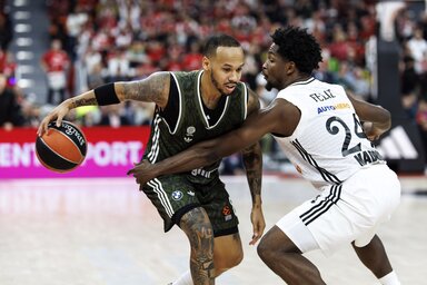 Shabazz Napier 25 pontot szórt be a Real Madrid gyűrűjébe (Fotó: Beta/AP)