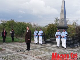 Az aradi vértanúk emléke előtt tisztelegtek Kishegyesen