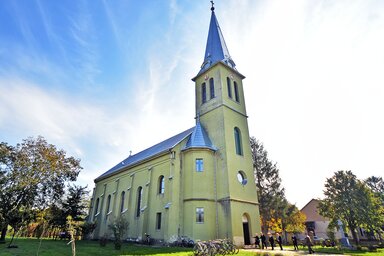 Gyönyörűen megújult a tornyosi templom tetőszerkezete (Gergely Árpád felvétele)