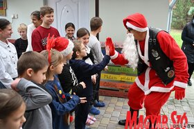 Motoros Mikulások a hajdújárási Lurkóházban