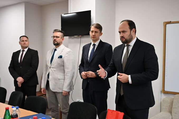 Arpad Fremond, Balint Juhas, dr Balint Pastor i Lerinc Nača
(fotografija Edvarda Molnara)