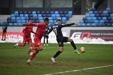 Milosavljević találatával kényelmes helyzetből várhatta a második félidőt a TSC (TSC felvétele)