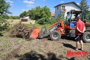 Folyamatosak a faluszépítési akciók Magyarittabén  (Fotó: Vidács Hajnalka)