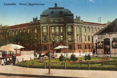 Szabadkai főgimnázium (Fotó: Mák Ferenc archívumából)