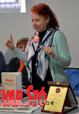 „Mađar so” igra istaknutu ulogu u životima vojvođanskih Mađara, navela je Marta Varju, glavna urednica lista (fotografija Čile David)