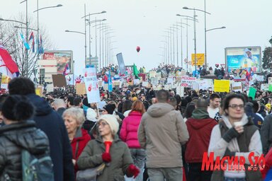 Újvidéken hídlezárások határozták meg az egész hétvégét (Fotó: Diósi Árpád)