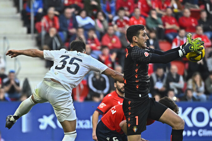 Az Osasuna nem adta olcsón az egy pontot (Fotó: Beta/AP) Az Osasuna nem adta olcsón az egy pontot (Fotó: Beta/AP)