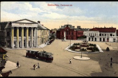 A városi tömegközlekedés kezdetét a szabadkai villamos jelentette / adattar.vmmi.org