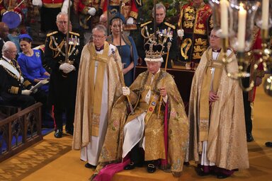 Megkoronázták III. Károly királyt (Andrew Matthews/AP/Beta)