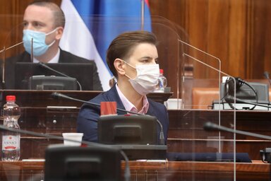 Ana Brnabić (Fotó: Beta)