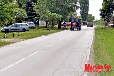 Az új vízvezeték-hálózat az Újvidéki út mentén fog kiépülni (Fotó: Gergely Árpád)