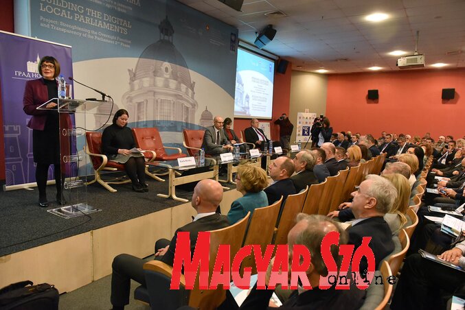 Maja Gojković: A korszerűsítés egyértelmű nyertesei a polgárok (Ótos András felvétele)