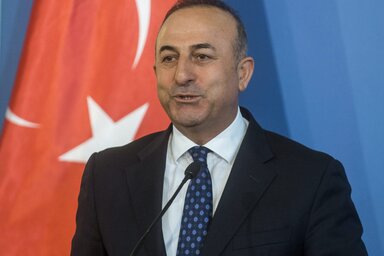 Mevlut Cavusoglu török külügyminiszter (Fotó: MTI)