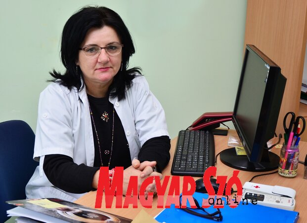 Ljubinka Vujić, a Radosno detinjstvo Gyermekintézmény egészségvédelmi szolgálatának koordinátora (Dávid Csilla felvétele)