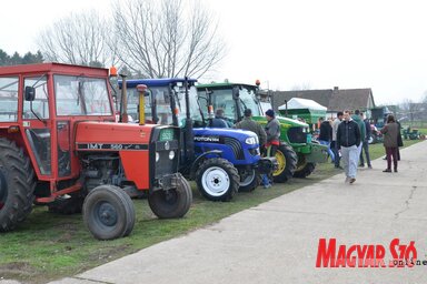 Zentagunarason a 77 nyertes pályázatból 68 mezőgazdasági gépek vásárlására vonatkozik (Lakatos János felvétele)