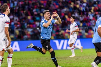 Uruguay a sok favorit kihullásával egyre esélyesebb gárdának tűnik az argentínai tornán (Fotó: Getty Images)