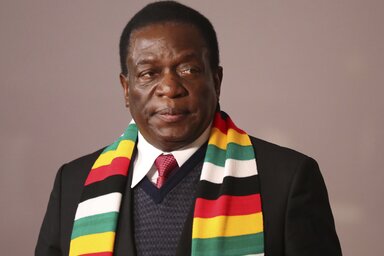 Emmerson Mnangagwa (Fotó: Beta/AP)