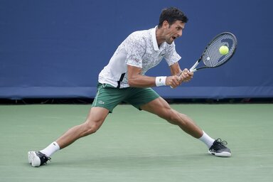 Nole a második játszmától kezdett el igazán játszani (Fotó: Beta/AP)