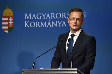 Szijjártó Péter (fotó: MTI)