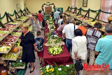 A szüreti napok lehetőséget adnak a legszebb termények bemutatására (Fotó: Gergely Árpád)