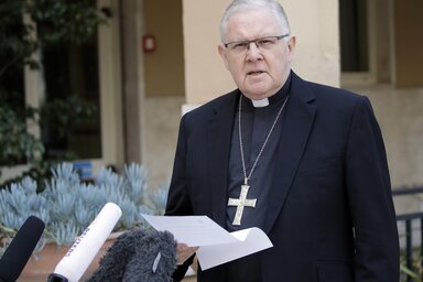 George Pell ausztrál bíboros (Fotó: Beta/AP)