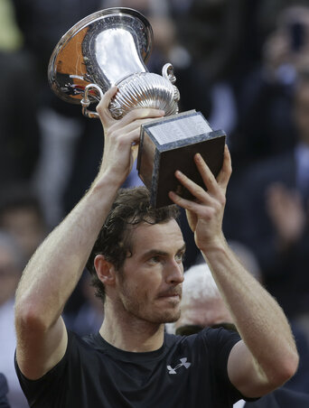 Andy Murray tornagyőzelemmel ünnepelte 29. születésnapját (Fotó-Beta/AP)