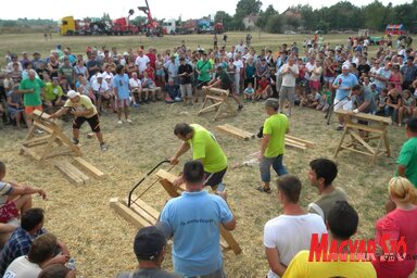 Városunk legnagyobb tömegeket megmozgató rendezvénye a Vajdasági Parasztolimpia (Benedek Miklós felvétele)