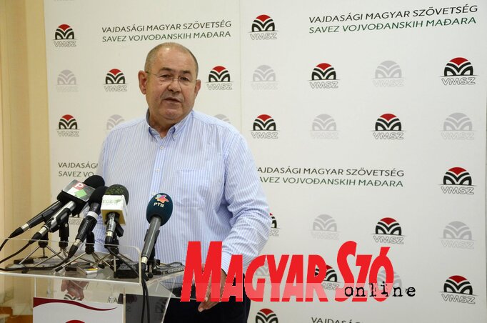 Pásztor István: Az SZHP elfogadta a VMSZ választási programjában lefektetett célkitűzéseket