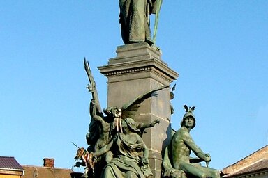 Az aradi Szabadság-szobor (Fotó: Léphaft Pál)