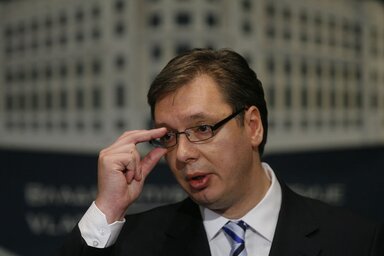 Aleksandar Vučić miniszterelnök (Fotó: nspm.rs)