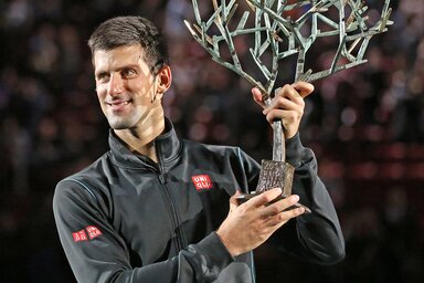 Novak Đoković 40. trófeáját nyerte (Fotó: Beta/AP)