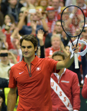 Első hely a világranglistán vagy Grand Slam-győzelem? – Federer mindkettőt szeretné (fotó: Ótos András)