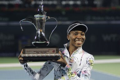 Venus Williams a 45. serlegét nyerte (Fotó: Beta/AP)