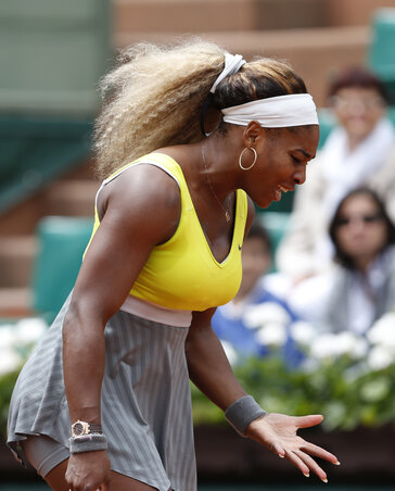 Serena Williams súlyos vereséget szenvedett (Fotó: Beta/AP)